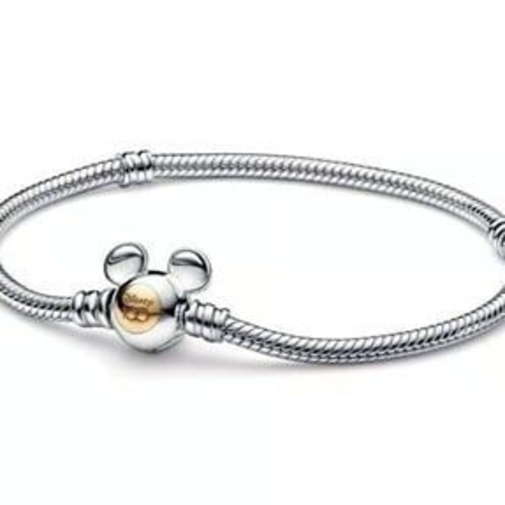 Pandora Disney 100th Anniversary Moments Snake Chain Bracelet | 17 cm